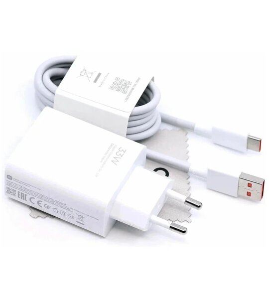 СЗУ usb 33W Mi Charging Combo белый