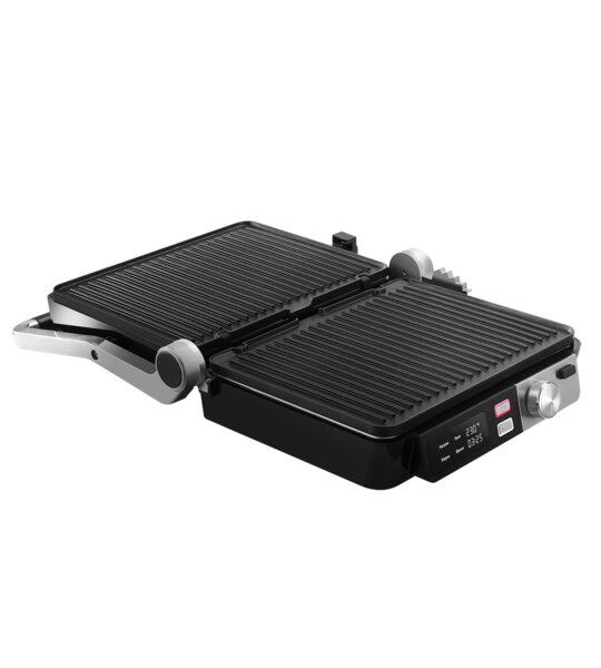 Электрический гриль BQ GR3009 black steel