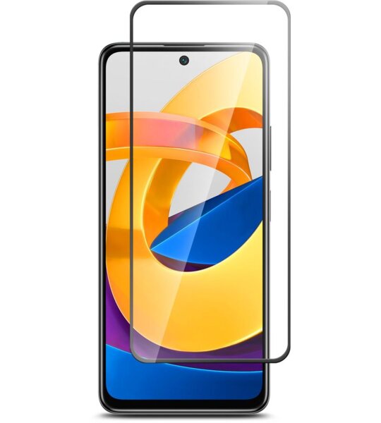 Стекло защитное POCO M4 Pro 5G VSP Full Glue черное