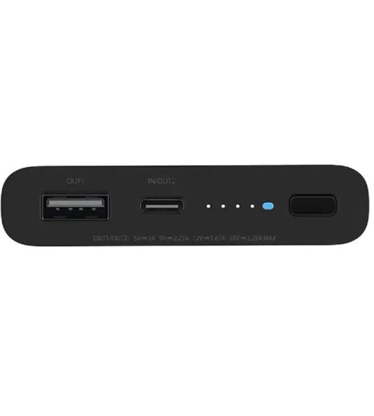 Внешний АКБ 10000mAh 10W Mi Wireless Power Bank черный