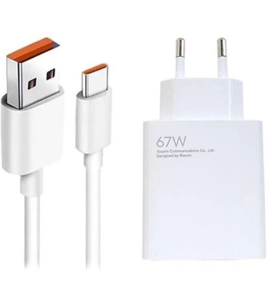 СЗУ usb 67W Mi Charging Combo белый