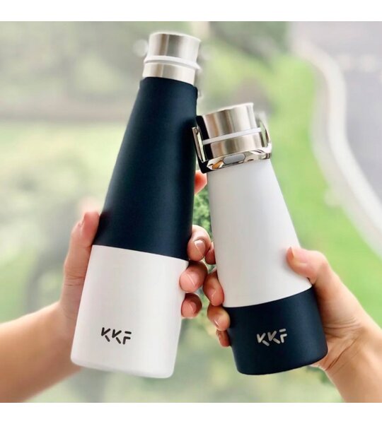 Термобутылка KissKissFish Swag Vacuum Bottle Blue