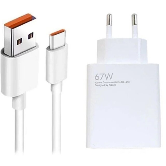 СЗУ usb 67W Mi Charging Combo белый