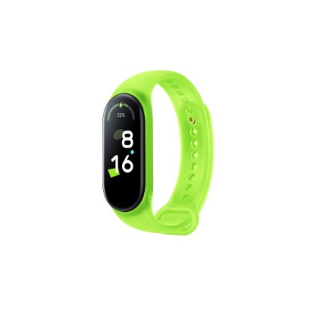 Ремешок Smart Band 7 Xiaomi силиконовый неоновый зеленый