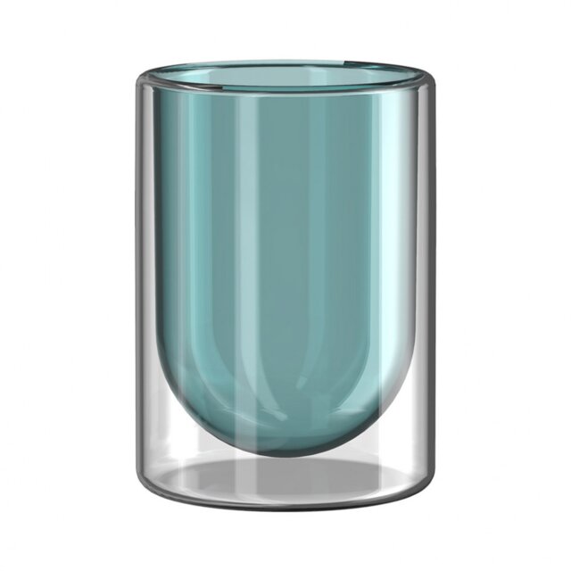 Стакан KissKissFish Levitate Water Glass Green