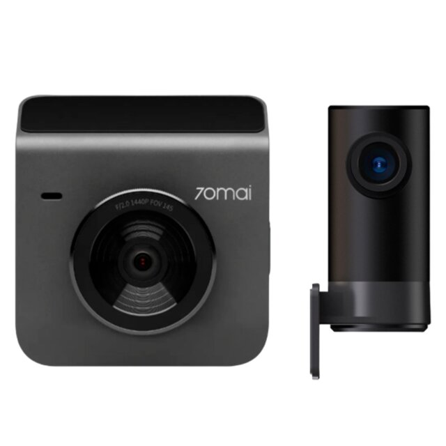 Автомобильный видеорегистратор 70Mai Dash Cam A400+1 grey