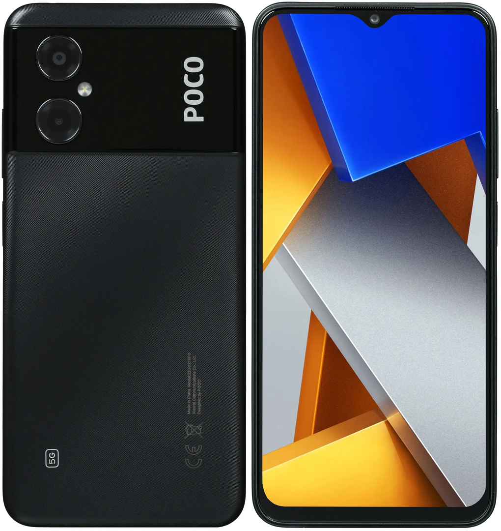 Сотовый телефон POCO M4 5G 64Gb black купить в Иркутске по цене 8 990 ₽